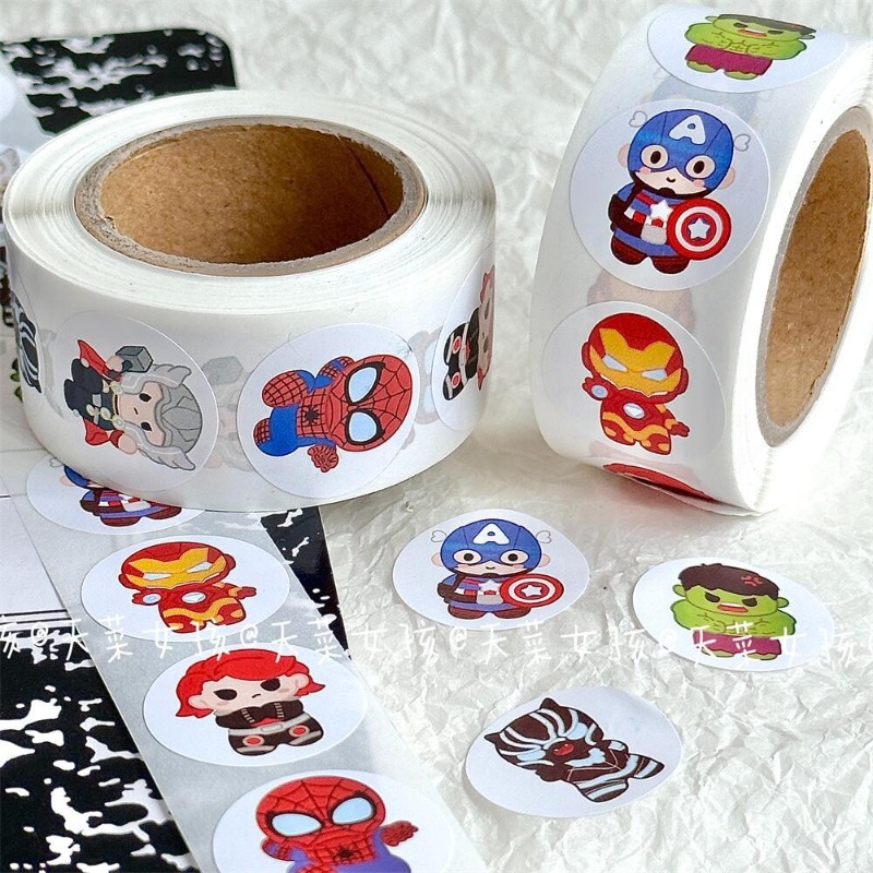500 Stickers Marvel Spider Man - Men Accessories To Look Good ulasan dan harga