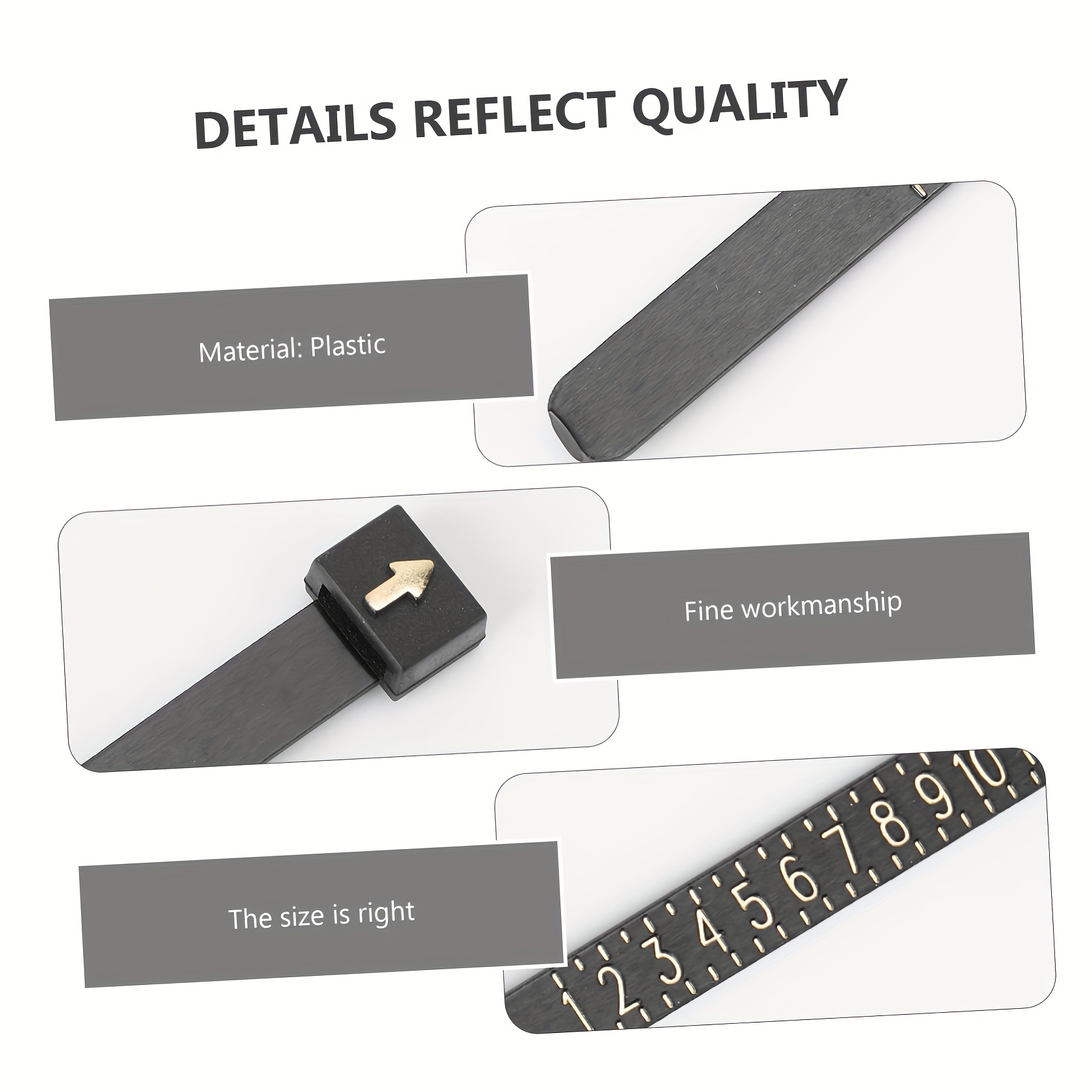 1pc Ring Sizer, Official UK/US - Men Accessories Hk ulasan dan harga