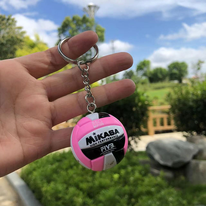 Volleyball PVC Keychain ball t - Men'S Volleyball Accessories ulasan dan harga