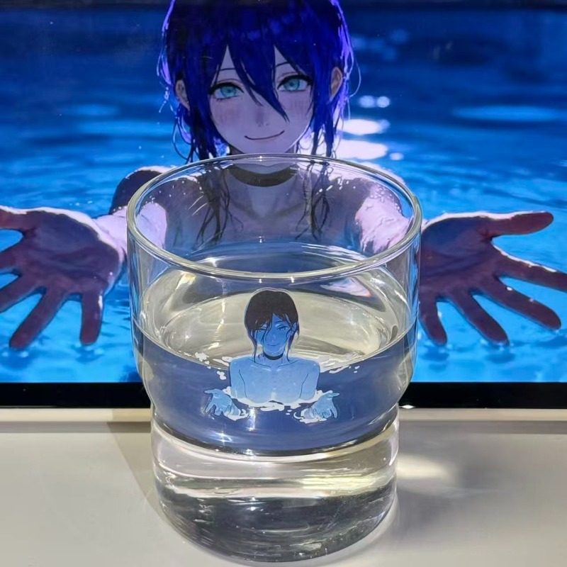 Reze Glass Cup Chainsaw Man Cu - Men Accessories To Look Good ulasan dan harga