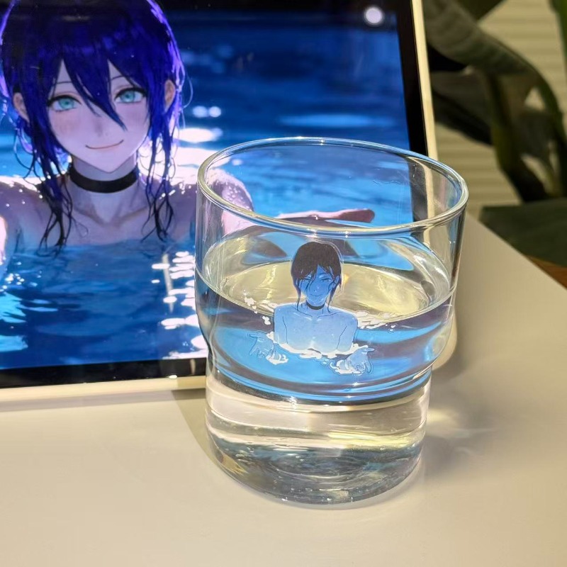 Reze Glass Cup Chainsaw Man Cu - Men Accessories To Look Good ulasan dan harga