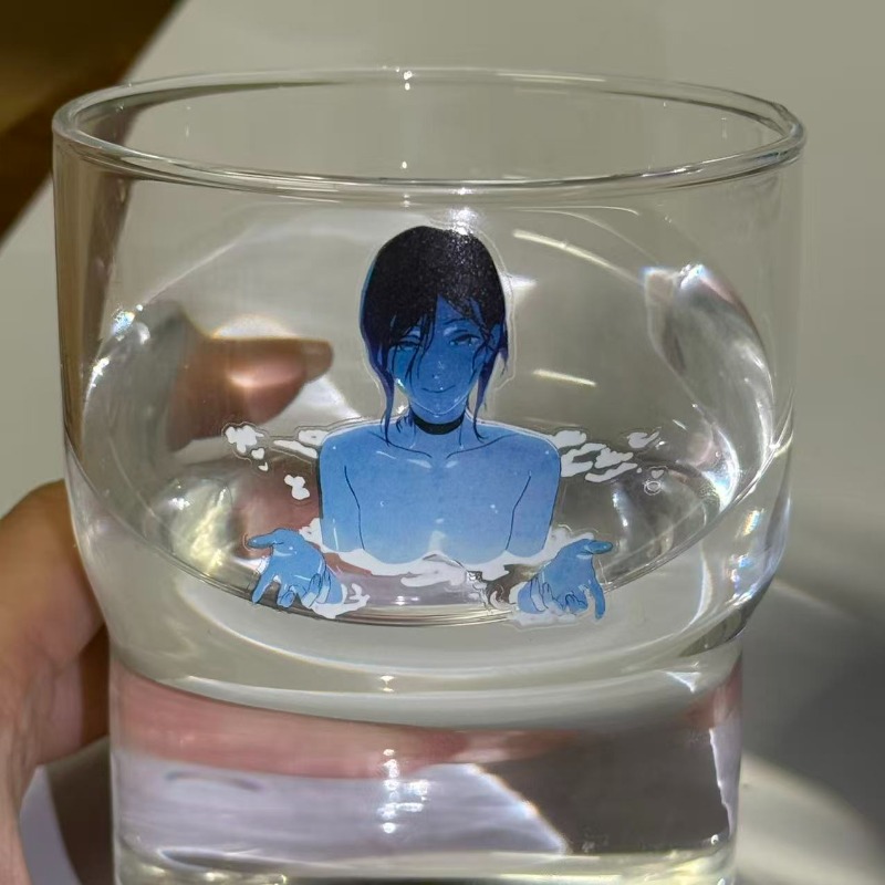 Reze Glass Cup Chainsaw Man Cu - Men Accessories To Look Good ulasan dan harga