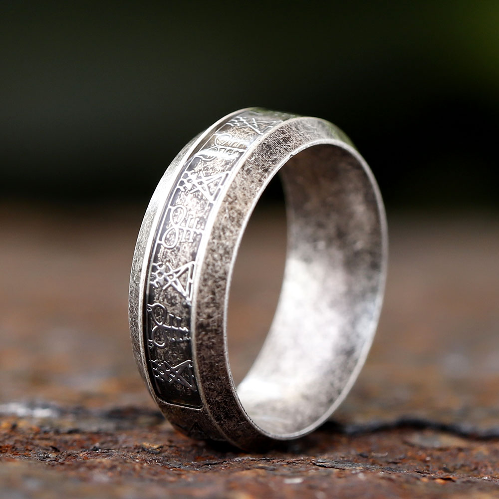 2024 New Vintage Ring Lucifer  - Signet Ring Men ulasan dan harga